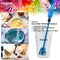 Epoxy Resin Tape Mold Release Tuck Tape, 20 Disposable Measuring Resin Mixing Cups, Epoxy Resin Mixer Silicone Paddle, UV Tape Release Film